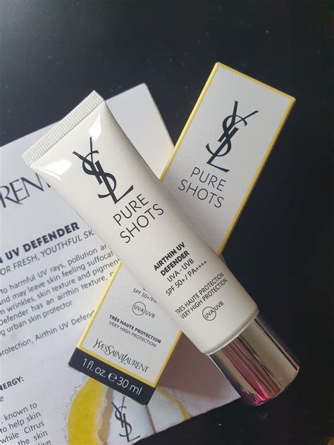 YSL Airthin UV Defender SPF50 Review 